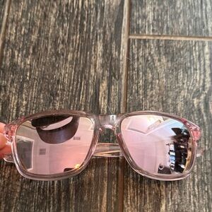 Pink Transparent Sunglasses